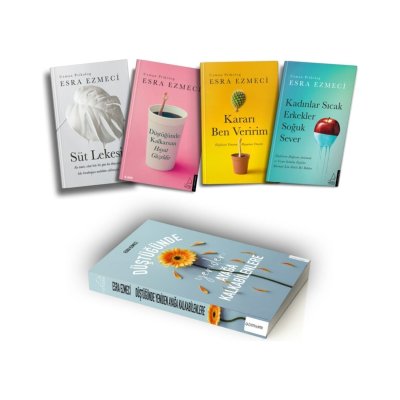 Destek Yayınları Esra Ezmeci 4 Kitap Set + Defter